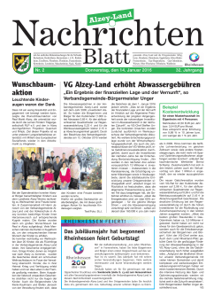 VG Alzey-Land erhöht Abwassergebühren