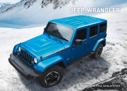 JEEP&reg; WRANGLER