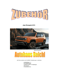 Jeep Renegade 2015-