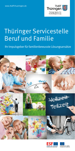 Thüringer Servicestelle Beruf und Familie