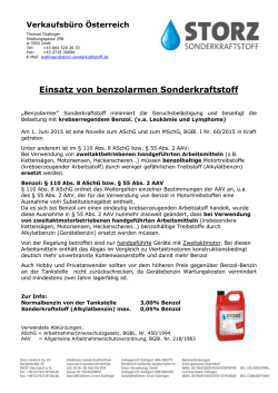 Infoblatt zum PDF - Storz Sonderkraftstoff &Ouml;sterreich
