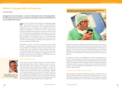 Klinik-IT: Gut geschützt, voll vernetzt