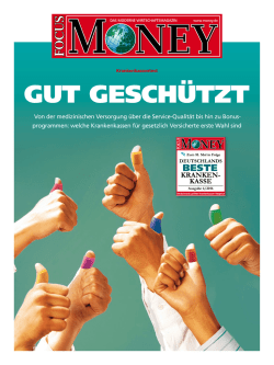 GUT GESCH&Uuml;TZT - Techniker Krankenkasse
