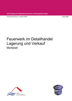 Feuerwerk ( / 379,1 kB) - Aargauische Geb&auml;udeversicherung