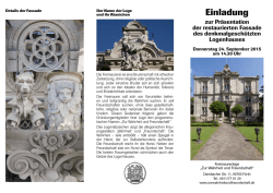 Information - Verein zur Förderung der Erhaltung des Baudenkmals
