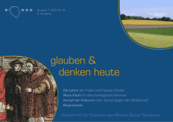 glauben & denken heute