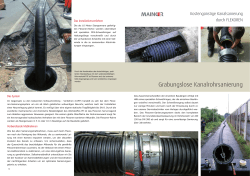 Grabungslose Kanalrohrsanierung PDF