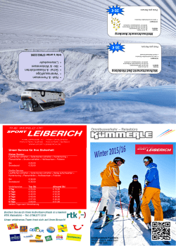 Winterprogramm 2015 2016 - Omnibusverkehr Kümmerle