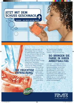 jetzt mit dem schuss geschmack