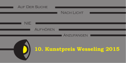 10. Kunstpreis Wesseling 2015
