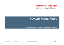 Die SOLID-Prinzipien - IT