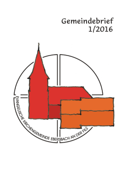 09.04. - 15.04.2016 - Evangelische Kirchengemeinde Ebersbach an