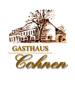 Speisekarte Gasthaus Cohnen Speisekarte