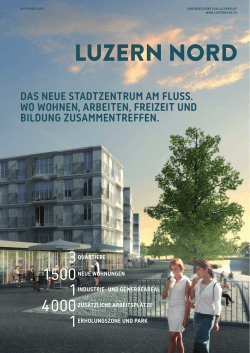 das neue stadtzentrum am fluss. wo wohnen, arbeiten, freizeit und