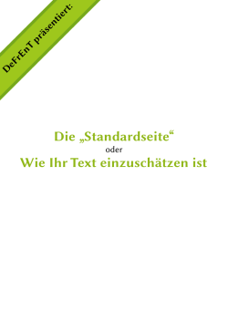 Info-PDF zur Standardseite