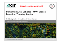 UAV - Detection, Tracking, Control