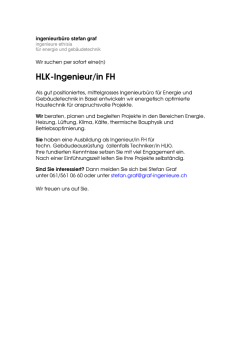 HLK-Ingenieur(in) FH - graf