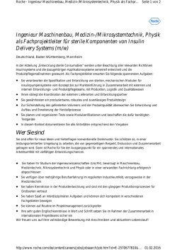 Ingenieur (Maschinenbau, Medizin