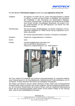 Ingenieur FH - Infotech Automation