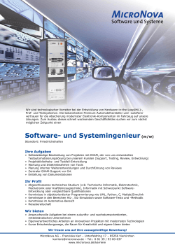 Software-Ingenieur HiL Friedrichshafen