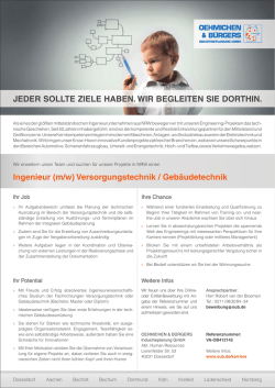 Ingenieur (m/w) - TU Braunschweig CareerService