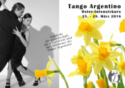 Tango Argentino - Tango Schule Zürich