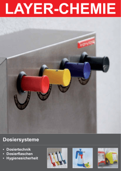Dosiersysteme - layer
