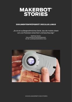 Dokumentenpr&uuml;fger&auml;t Doculus Lumus