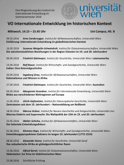 RV IE Poster - Universität Wien