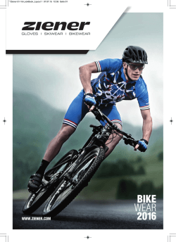 BIKE WEAR 2016