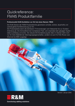 FM45 Produktfamilie