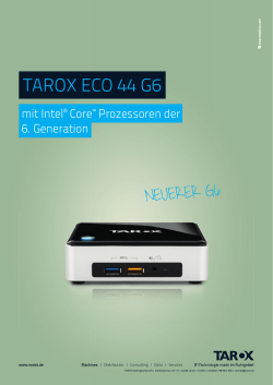 TAROX ECO 44 G6