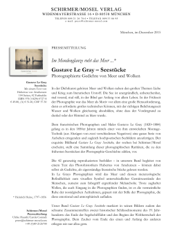 Gustave Le Gray – Seestücke