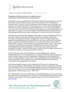 Innovative naturwissenschaftliche Methoden in Geistes