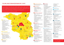 Filmlandkarte Brandenburg 2015 - Berlin
