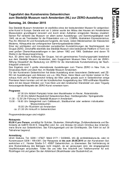 s. PDF-Info - Kunstverein Gelsenkirchen