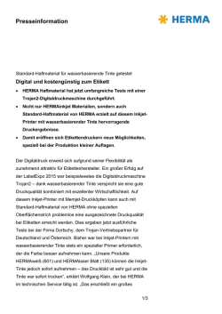 Presseinformation