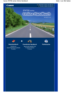 Canon iP4700 series Online