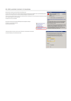 verstärkte Sicherheit abschalten, PDF - SKC-WEB