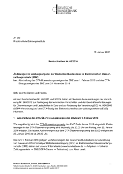EMZ - Deutsche Bundesbank