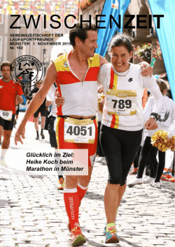 ZWISCHENZEIT - Laufsportfreunde M&uuml;nster