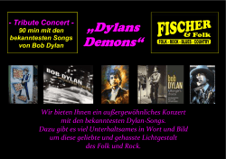 F&F Dylans Demons IIa Flyer an Jan