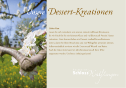 Unsere Dessert-Kreationen