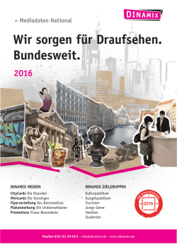DINAMIX Mediadaten National 2016