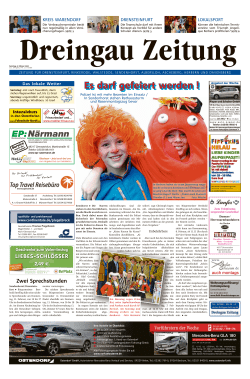 Es darf gefeiert werden ! Es darrf geffeiiert werrdenn !
