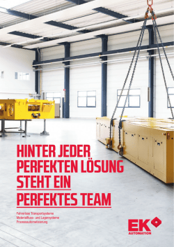 Hinter jeder perfekten L&ouml;sung steHt ein perfektes team