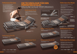 DIE TECHNOLOGIE F&Uuml;R DEN PERFEKTEN SCHLAF. ERGOLINE