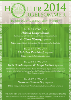 Helmut Langenbruch, & Clara Blaschy,Sopranistin Christina