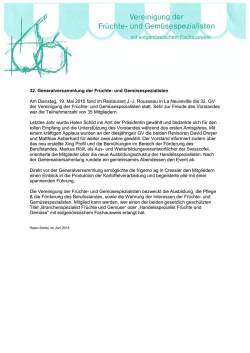 GV Fr&uuml;chte-und Gem&uuml;sespezialisten 2015