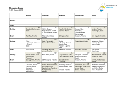 Menuplan Brugg Januar